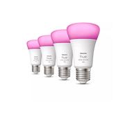 Philips Hue White and Color ambiance 4 Lampadine Smart E27 60 W
