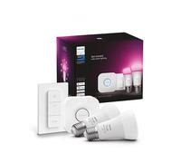 LAMPADINA SMART PHILIPS HUE 929002468805 HUE WACA E27 SET 2 PEZZI BT+DIMMER 1, 1, 1, 806-1100 lumen, 2000 K 6500 K, Sì