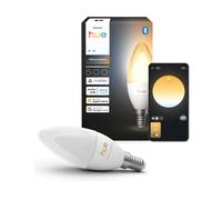 Philips Hue Lampadina candela E14, Confezione da singola, Bianco