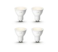 LAMPADINA SMART PHILIPS HUE Kit di espansione lampadine, No Bluetooth, comp. Alexa, Google e Siri, Dimmerabile