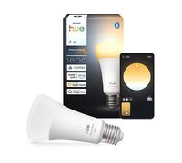 Philips Hue Lampada Smart LED A67, white amb., E27 Base, 11,8 W, spettro compl. 1.000 K-20.000 K, 1.600 lumen, int. regolabile, compatibile Alexa, Google Assistant e Apple Home, conf. da 1