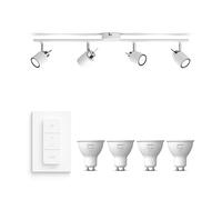 LAMPADINA SMART PHILIPS HUE Meranti Bluetooth, comp. Alexa, Google e Siri, 665 lumen, 2700K