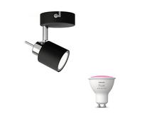 LAMPADINA SMART PHILIPS HUE Meranti Lampada da soffitto con Hue GU10, 710 lumen, 2200K