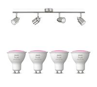 LAMPADINA SMART PHILIPS HUE Meranti RGB, Bluetooth, comp. Alexa, Google e Siri, 710 lumen, 2200K