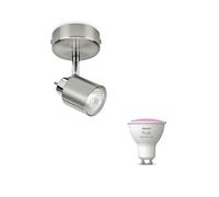 LAMPADINA SMART PHILIPS HUE Meranti RGB, No, Bluetooth, comp. Alexa, Google e Siri, 710 lumen
