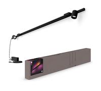 Philips Hue White and Color Ambiance, Perifo, Kit di Illuminazione a Binario da parete, Kit con 2 Faretti e 1 Barra Luminosa, 16.8 W, Nero