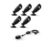 LAMPADINA SMART WIZ Set base con 5 faretti da giardino