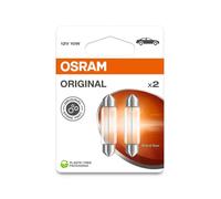 OSRAM Lampadina festone 6411-2BL (SV8.5-8) 12V 10W 100 lm - 2 pz