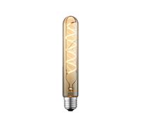 Lampadina tubolare a LED Lucande, E27 4W, Ø 3 cm, color ambra, 2700K LUCANDE