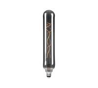 Lampadina tubolare a LED Lucande, E27 4W, Ø 6 cm, titanio, 1800K 10017026