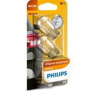 2x W21/5W, Lampada con attacco di vetro PHILIPS 12V 21/5W 12066B2