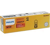 PHILIPS Lampade per interni e segnalazione W5W 12V CONFEZIONE DA 10 PZ - 12961CP