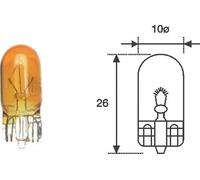 Magneti Marelli 002051800000 Lampada W5W 12V 5W standard - Confezione 10 pezzi