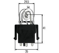 Lampadina Xenon Con Lampeggiante HELLA per Caterpillar Faun Liebherr Opel