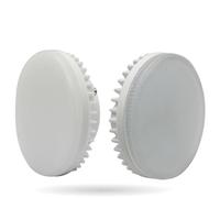 lampadine 2-Pack, LED Cabinet Lamp AC220V GX53 5W/7W/9W SMD2835 GX70 12W/15W/18W Decorative Lights Lamp(Warm White,18W GX70)