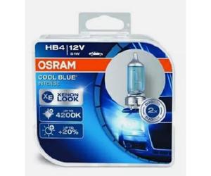 LAMPADINE 51W 12V P22D HCB - BOX - OSRAM 9006cbi-hcb