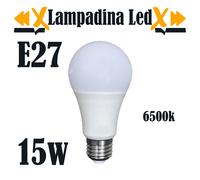 Lampadine a Led 3pz vari watt Luce Fredda 6500k Luce Calda 3000k Connettore E27