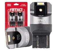 Lampadine a LED FULL CANBUS PRO W21/5W 2x1860 SMD, luce bianca, 12V 24V - AMIO-03601
