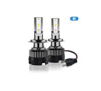 Lampadine a LED H7 per fari, 120W 20000LM 6500K bianco, kit di conversione CSP, impermeabili IP67, plug and play, confezione da 2
