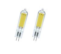 Lampadine a LED Lampadina LED G4 COB AC220V Attacco G4 3W 5W 7W (400 Lumen) Luce Bianca Calda 3000K Mini Lampadina Illuminazione A 360° Senza Flash,bianco Caldo,6W-2PCS