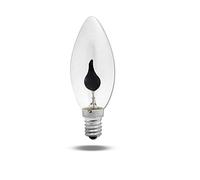 Lampadine A Risparmio Energetico Effetto Sfarfallio Vintage 3W Fiamma Fuoco Illuminazione E14 E27 Romanzo Candela Punta Lampada Tungsteno Arancione Rosso Led Lampadina Edison 4Pezzi Candela E14