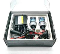 Lampadine allo xeno D1S per fari anteriori di veic Kit xeno HID da 55 W, confezione 2 for fari fendinebbia DRL for auto, montaggio multiplo, 4300 K-8000 K(4300k White Yellow,WITH RETAIL BOX-9006/HB4)