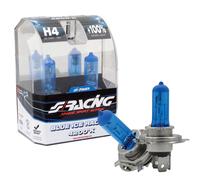 H4 Blue Ice Racing alogena 2 pezzi 900 lm 4200°K 60-55W 12V