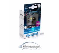 LAMPADINE AUTO TARGA INT PHILIPS LED Blue Vision Festoon C5W 6000K 129466000KX1
