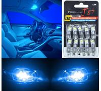 Lampadine Di Ricambio Interno Mappa LED 3030 Blu Chiaro 10000K 194 Dieci