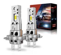 Lampadine fendinebbia fari LED H7 bianco freddo plug and play 7000LM 6000K 2pcs