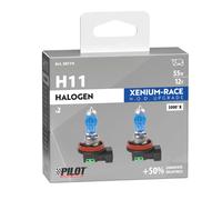 Lampadine H11 Alogene Coppia Lampade Auto Xenium Race 55w 12v 5000° Lampa