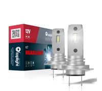 LAMPADINE H7 H18 A LED LUCE BIANCA AUTO LAMPADE TOPLIGHT 7000 lux 12V NO ERRORI