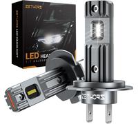 Lampadine H7 LED, 2Pcs Fari LED H7 Mini 42W 10000LM 6000K Wireless Kit Di Conver