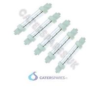 Lampadine Heat Food Quality (500W) Offerta Di 5 Pezzi Con Struttura Doppio Vetro