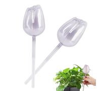 Lampadine in per irrigazione delle piante, a forma di , design a bicchieri, di rilascio automatico 'acqua, pali per l'irrigazione automatica, strumento di supporto per