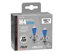 Coppia lampadine alogene Xenium Race H4 60/55W P43t 5000K 12V