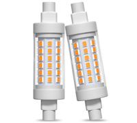 Lampadine LED 10W 78mm R7S Dimmerabile Bianco Caldo 3000K LED Lineare