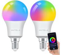 Lampadine LED Alexa Inteligente Wifi E14, Dimmerabile Lampadina Smart 8W 806ML 8
