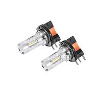 Lampadine LED Auto H15 da 80 W, 2 pezzi, luce bianca pura 6500 K, super luminose 1200 lm, adatte per fendinebbia, DRL e fari anteriori, facile installazione