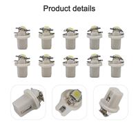 Lampadine LED bianche premium per strumenti 10 pezzi T5 B8 5D 5050 lunga durata