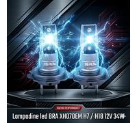 Lampadine led BRA XH07OEM H7 / H18 12V 34W