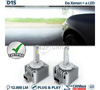 Lampadine LED D1S per Porsche Cayenne 2 10-14 Da BI-XENON a Luci LED Bianche