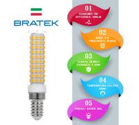 Lampadine Led E14 7W Luce Calda Fredda Lampadina piccola Potente Lampada Mais [EEK: D]
