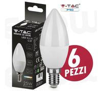 V-TAC Lampadina LED E14 37W Candela 4000K