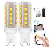 Lampadine LED G9 intelligenti Wi Fi compatibili con Alexa /Google Home AC 230V