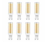 Lampadine LED G9 Mini Capsula, 12W (120W Alogena), Risparmio energetico, Senza Sfarfallio, 1200LM, CRI≥80, 360°, Interni, Non Dimmerabile