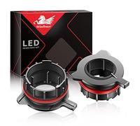 Lampadine LED H7 WinPower con base di adattamento, supporto e presa di conversione, accessori compatibili con Mercedes-Benz Serie SLK, adatto per BMW Serie 5 E39 520/530 E60/E200/728LI