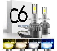 Lampadine LED HIDD D1S/D2S/D3S/D4S/D5S/D8S 6000K 70W IP68 Kit conversione Can...