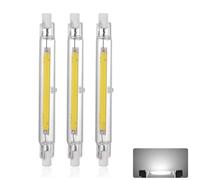 Lampadine LED R7S 118mm 20W, 230V Dimmerabile LED COB Lamp, Bianco Freddo 6000K 2000 Lumen, Equivalente Lampada Alogena J118 200W, Fascio 360°, Riflettore di Ricambio Proiettore Lineare Luce, 3pcs