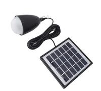 Lampadine Solari per Pollaio, Lampada Solare a LED per Esterni, Lampada Portatile Ricaricabile a Energia Solare per Tenda da Campeggio